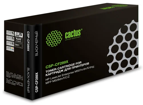 Картридж лазерный CACTUS CSP-CF289X черный ((10000стр.) для HP LJ M507/MFP M528) (CSP-CF289X)