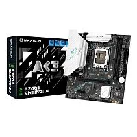 MAXSUN MS-B760M GAMING WIFI ACE D4 (Socket 1700, mATX, 2*DDR4(64b), DP/HDMI, 3*SATA3, 2*M.2, 1xPCI-E x16 /1xPCI-E x4, 2*USB 2.0, 4*USB 3.2 GEN2, LAN 1*1G, Bluetooth, Wi-Fi 802.11ax, RTL)