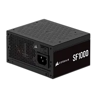 Блоки питания/ Power Supply Corsair SF1000, Model RPS0176, 1000W 80+ Platinum (SFX, 3.1, PCIe 5.1, Full modular, 1x24(20+4)pin, 1x12VHPWR, 2x4+4-pin CPU +12V (EPS), 3x4-pin Molex, 4x6+2-pin PCIe, 8xSA (CP-9020257-EU)