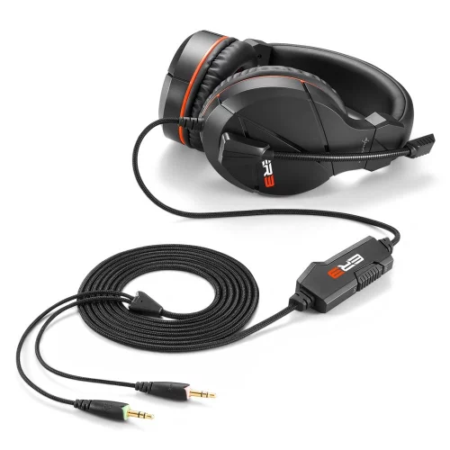 Гарнитура игровая Sharkoon Rush ER3 чёрная (RUSH-ER3-BLACK) фото 2