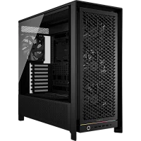 Корпус без блока питания/ Case Corsair Frame 5000D RS High-Airflow, Midi-Tower, TG, 4x140mm, 4xUSB-A 3.2, 1xUSB 3.2 Type-C, E-ATX, ATX, mATX, mITX Black (CC-9011307-WW)