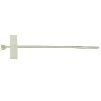 Gembird MPT-210x3.0 Стяжки пластиковые 210 мм х 3.0 мм с площадками для маркировки (100 шт.)(MPT-210x3.0)