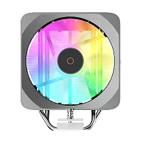 Кулер для процессора Ocypus Delta A40 EX BK ARGB, 120mm ARGB FAN, 4 HEAT PIPES, 4-PIN PWM, 500-1800 RPM, 29DBA, HYDRO BEARING, LGA115X/1200/1700/18XX, AM4/AM5