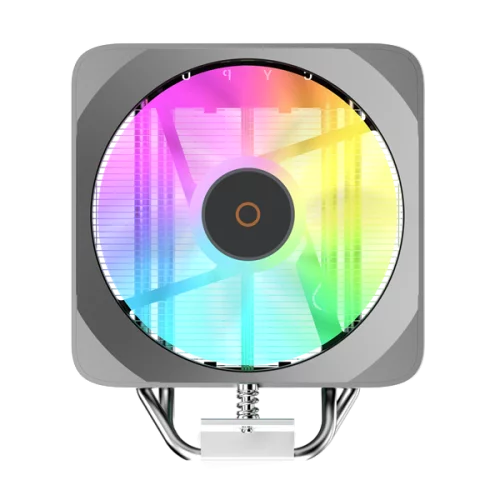 Кулер для процессора Ocypus Delta A40 EX BK ARGB, 120mm ARGB FAN, 4 HEAT PIPES, 4-PIN PWM, 500-1800 RPM, 29DBA, HYDRO BEARING, LGA115X/1200/1700/18XX, AM4/AM5