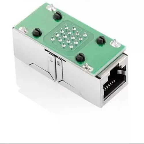 VCOM CT251S Модуль RJ-45 (F) RJ-45(F) ,FTP, проходной, ABS пластик, черный, кат. 5e фото 2