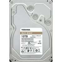 Жесткий диск HDD Toshiba N300 NAS SATA3 3.5" 10TB 7200 512Mb 6Gb/s (HDWG71AXZSTA)