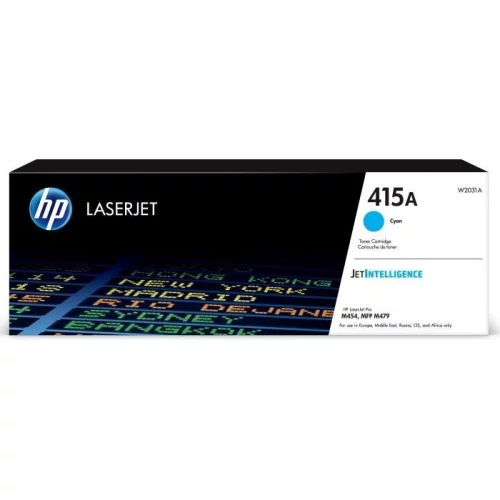 Тонер-картридж/ HP 415A Cyan LaserJet Toner Cartridge (W2031A)