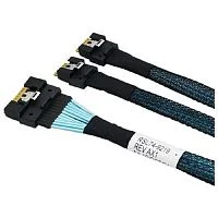 Кабель/ SlimSAS ST (Straight) - 8 x SATA 80cm Cable (LRSF54ST(8I)-0.8M)