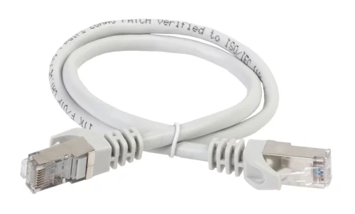 ITK Коммутационный шнур кат.5Е FTP, LSZH, 5м, серый (PC01-C5EFL-5M)