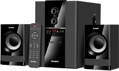 Колонки Sven MS-1821 2.1 черный 40Вт BT (1724908) (1724908#MLN)