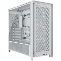 Корпус без блока питания/ Case Corsair Frame 5000D RS High-Airflow, Midi-Tower, TG, 4x140mm, 4xUSB-A 3.2, 1xUSB 3.2 Type-C, E-ATX, ATX, mATX, mITX White (CC-9011308-WW)
