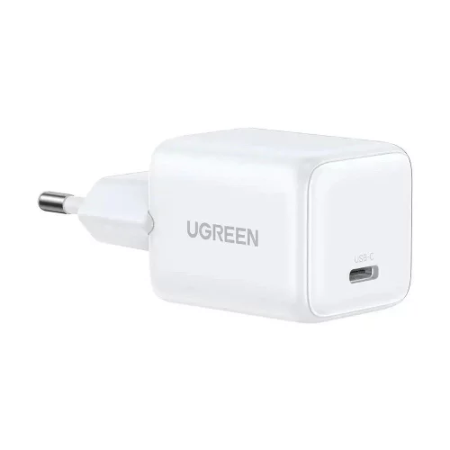 Сетевое зарядное устройство UGREEN X513 (65009) 30W USB-C GaN Fast Charger EU. Цвет: белый (65009_)