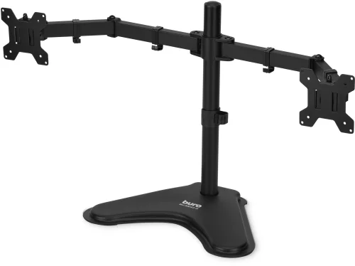 Кронштейн для мониторов ЖК Buro BU-M042-D черный 17-32 макс.16кг настольный поворот и наклон верт.перемещ. фото 2