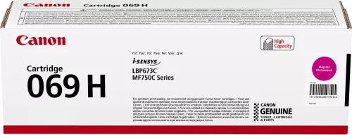 Картридж лазерный Canon 069HM 5096C002/004 пурпурный (5500стр.) для Canon MF752Cdw/ 754Cdw, LBP673Cdw
