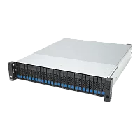 Серверная платформа/ ASUS VS320D-RS26-D1712106Z, 2U, Intel Xeon 64-bit 4-core, 4x DDR4 ECC DIMM, 26 x 2.5" SATA/ SAS hsb, 1x 1GbE RJ45 LAN Port, 2x 12Gb/ s SAS Wide Port, 1+1 850W (90SF03V1-M00840)