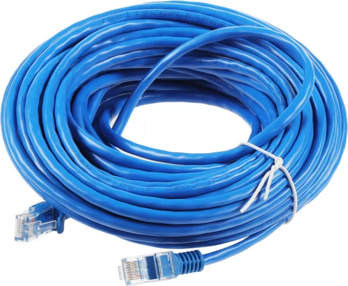 Патч-корд Premier PP12-15M/ B 1000Гбит/ с UTP 4 пары cat5E CCA molded 15м синий RJ-45 (m)-RJ-45 (m) (PP12-15M/B)