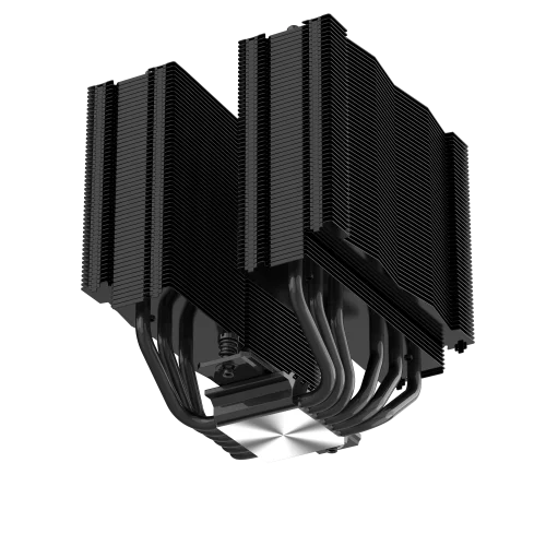 Кулер для процессора/ CPU Cooler SAMA A60B (265W, 4-pin PWM, 156.5mm, 6x6mm, 2x120mm, 78CFM, 29dBA, 2200RPM, S: 1851/1700/1200/115X, AM5/AM4, black) (A60-BKWNNXOX-G) фото 7