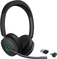 Гарнитура Bluetooth Yealink BH74 черный (BH74 WITH STAND UC USB-C/A)