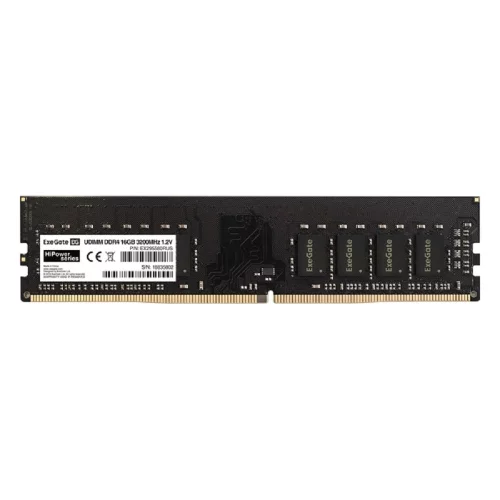 Модуль памяти ExeGate HiPower DIMM DDR4 16GB 3200MHz (EX295580RUS)