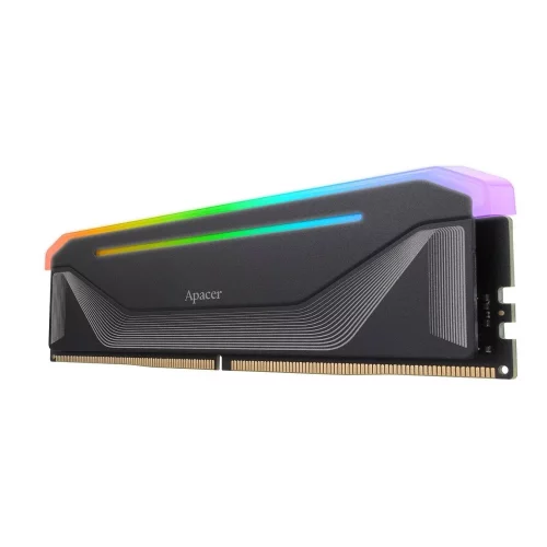 Apacer DDR5 16GB 6000MHz DIMM NOX RGB Black Gaming Memory CL38 1.35V (Retail) 2048*8 Heat Sink (Retail) 3 years (AH5U16G60C622NBAA-1) фото 2