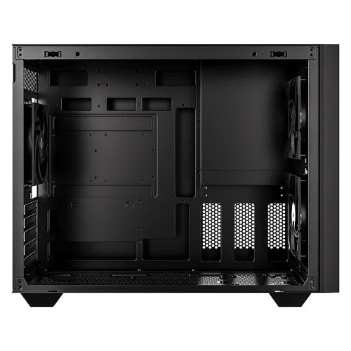 Корпус Case ID-Cooling FLOW 500 AIR Black mATX/win TG/2 fans/Gen2 Type C/CPU180mm/ GPU 403mm/no PSU фото 5