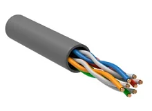 ITK Витая пара U/ UTP 5E 4х2х0,52 PVC серый (305м) РФ/ Т (LC1-C5E04-111-T-P-R)