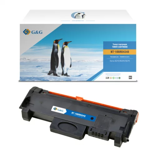 Тонер-картридж G&G NT-106R04348 черный 3000 страниц для Xerox B210/ B205/ B215