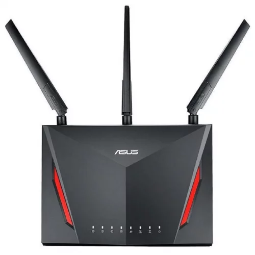 Роутер игровой ASUS RT-AC86U Gamer / / роутер 802.11b/ g/ n/ ac, до 750 + 2167Мбит/ c, 2,4 + 5 гГц, 3 антенны + 1 внутренняя, USB, GBT LAN (90IG0401-BN3000) фото 3