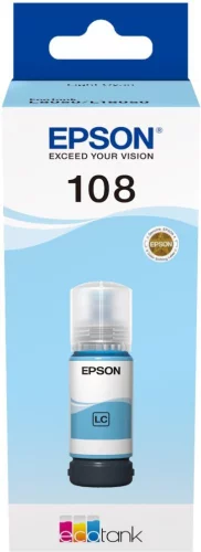 EPSON C13T09C54A Картридж 108 EcoTank Ink для Epson L8050/ L18050, Light Cyan 70ml