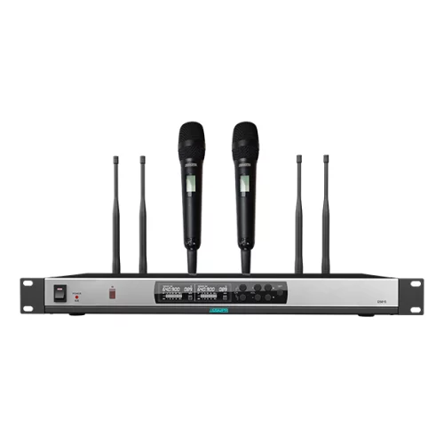 Беспроводная микрофонная система True Diversity UHF (2 портативных микрофона) (D5821)
