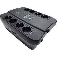 ИБП SPD-1100U LCD, линейно-интерактивный, цифровой дисплей, 1100 ВA, 605 Вт, 4 евророзетки с резервным питанием, 4 евророзетки с фильтрацие? (SPD-1100U LCD USB)
