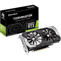Видеокарта MAXSUN MS-RTX3050 Terminator 6G GDDR6, 96bit, 1042-1470MHZ, DP/HDMI/DVI, 15W/115W (MS-RTX3050 TR 6G S2) RTL
