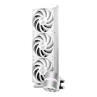Система охлаждения/ Water Cooling System PCCooler DE360 Pro WH (300W, 360mm, White, ARGB Pump, Fans: 3x120mm, 86.73CFM, 32dBA, 2200RPM/ Pump height 57mm, 28dBA, 3200RPM, Rad thickness 27mm/ S: 1851, 1