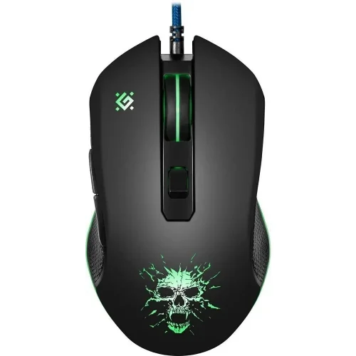 DEFENDER SINGULARITY Игровой набор мышь+клавиатура+гарнитура+ков. (USB, 6 кн., 3200 dpi, 104 кл., подсветка, 280 х 230 х 3 мм, ткань/ резина, 40 мм, 2 x 3,5-мм джек, USB, (52118) фото 3