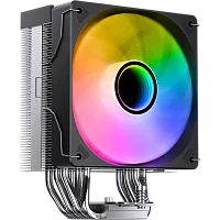 Кулер для процессора/ CPU Cooler JONSBO CR-1000 V3 PRO ARGB (230W, 4-pin PWM, 157mm, Al/Cu, 6x6mm, ARGB, 1x120mm, 70.8CFM, 33.2dBA, 1800RPM, S: 1851/1700/1200/115X, AM4/AM5 Black)