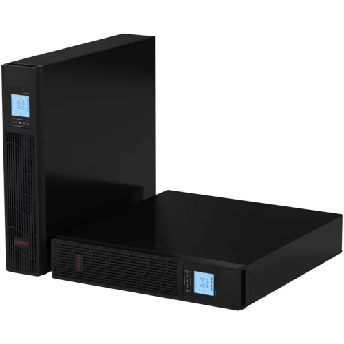 Линейно-интерактивный ИБП ДКС серии Info Rackmount Pro, 2000 ВА/1600 Вт,1/1, EPO, USB, RJ45, 6xIEC C13, Rack 3U, SNMP/AS400 slot, 3x9Aч (INFORPRO2000IN)