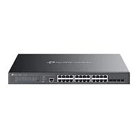 Коммутатор/ Omada 24-Port Gigabit and 4-Port 10GE SFP+ L2+ Managed Switch with 16-Port PoE+ & 8-Port PoE++ (SG3428XMPP)