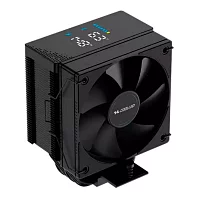 Вентилятор для процессора Coolleo CPU Cooler CL- B40S-DIG BK V2 Intel: LGA 115X/ 1200/ 1700/ 1851 AMD: AM4/ AM5 200W TDP (CL-B40S-DIG-BK-V2)