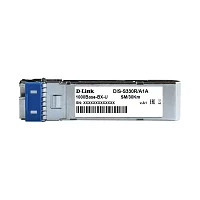 Трансивер/ DIS-S330R Industrial WDM SFP Transceiver, 1000Base-BX-U, Simplex LC, TX: 1310nm, RX: 1550nm, Single-mode, 30KM, - 40° to 85°C (S330R/30KM/A1A)