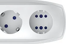 Сетевой фильтр Pilot PRO USB 5м (6 розеток) серый (коробка) (183) (183#MLN)