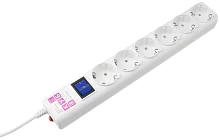 Сетевой фильтр Powercube SPG6-16-3M 3м (6 розеток) белый (коробка)