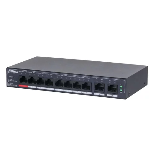 Коммутатор Dahua 10-Port Cloud Managed Gigabit Switch with 8-Port PoE (DH-SG4010P)