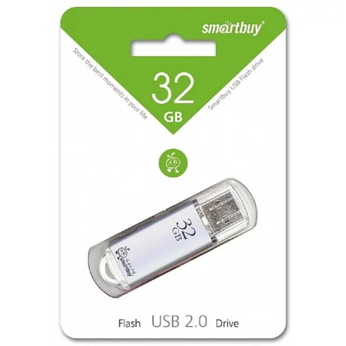 Smartbuy USB Drive 32Gb V-Cut series Silver SB32GBVC-S фото 2