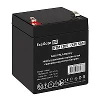 Exegate EX297514RUS Аккумуляторная батарея DTM 1205 (12V 5Ah, клеммы F2)