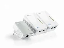 Сетевой адаптер HomePlug AV/Wi-Fi TP-Link TL-WPA4220TKIT Ethernet (ант.внутр.)