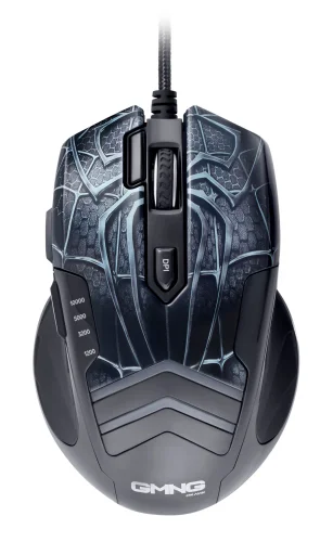 Мышь GMNG XM007 черный/ серый оптическая 10000dpi USB для ноутбука 7but (1651285) (1651285#MLN)