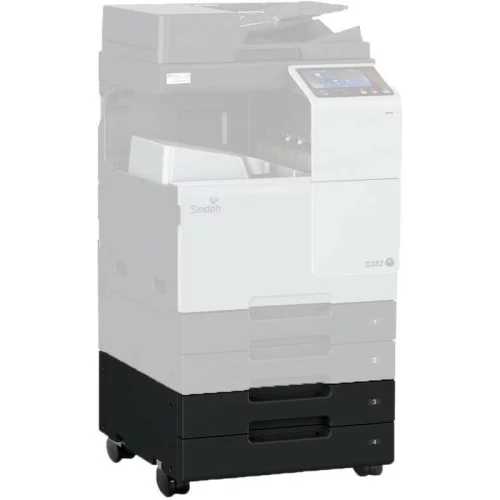Тумба с двумя подающими лотками на 1000 листов для МФУ Sindoh D330e/D332e (D320PB2)