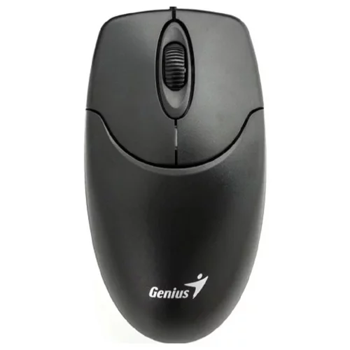 Мышь NetScroll 120 V2, USB, чёрная (black, optical 1000dpi, подходит под обе руки) (31010018400)