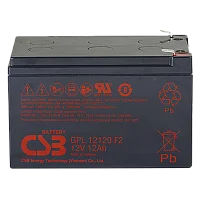 CSB Аккумуляторная батарея для ИБП (10-12 лет) (12V / 12Ah) (GPL12120 F2 CSB)