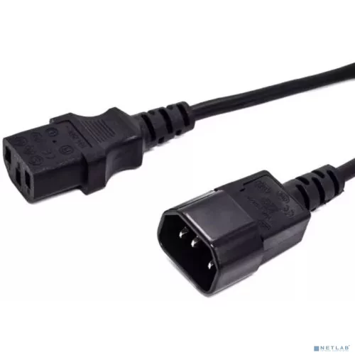 Кабель питания Filum FL-PC16-C13-C14-3M С13- C14, 3х1 мм?, 220В, 10A, чёрный, 3 м.[FL-PC16-C13-C14-3M]